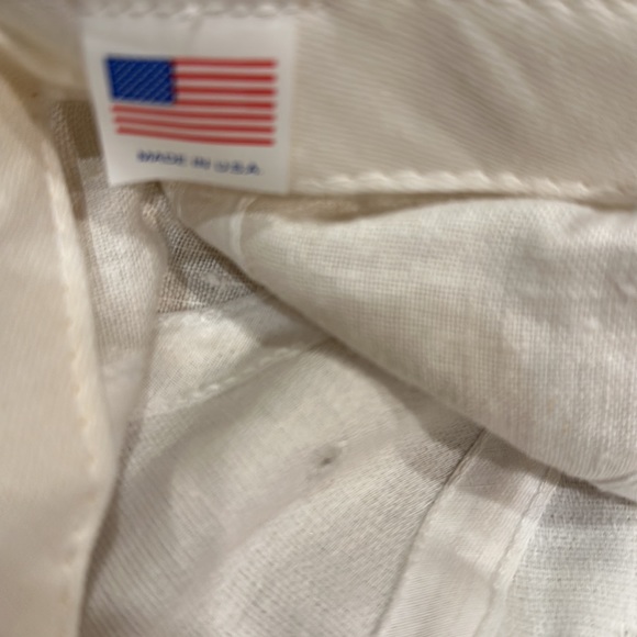 VINTAGE 🚢CUNARD SEA GODDESS UNISEX ECRU & NAVY CAP - ADJUSTABLE LEATHER STRAP - Picture 5 of 6